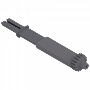 TIP-ON PINION (SET) FOR TANDEM, CONNECTOR HALF-ROUND, UPTO 1200 MM