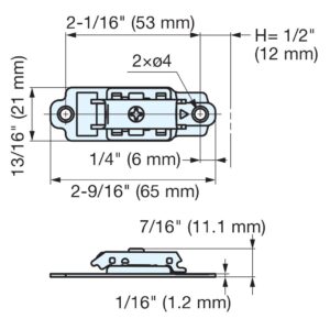 Straight Type MOUNTING PLATE - Image 6