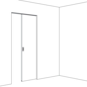 Porta 100 HMT Pocket (Push to Open) Sliding Pocket Door System