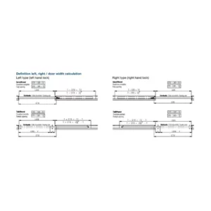 Junior 100 B Acoustic Sliding Interior Pocket Door System - Image 5