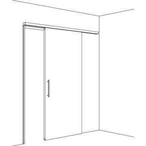 Junior 100 B Acoustic Sliding Interior Pocket Door System