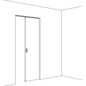 Junior 100 B (Pocket) Acoustic Sliding Interior Pocket Door System