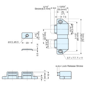 ML-30W Magnetic Touch Latch - Image 4