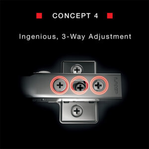 Concealed Hinge 105° Opening/14MM OVERLAY - Image 10