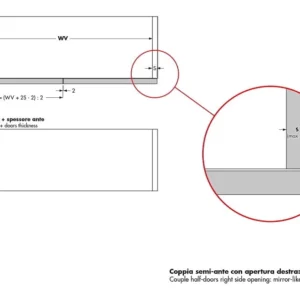 Cinetto PS23 Folding doors system - Image 6