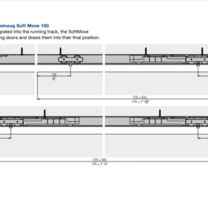 Junior 100 B (Pocket) Sliding Interior Pocket Door System - Image 3
