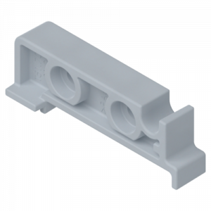 TANDEM REAR FIXING BRACKET FOR PULL-OUT SHELF, NYLON