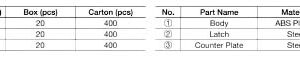 ML-80 Magnetic Touch Latch - Image 7