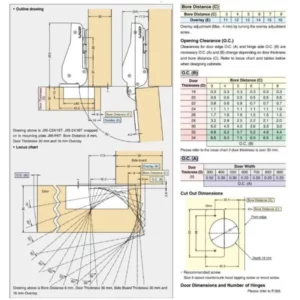 J95 Heavy Duty Hinge - Image 4