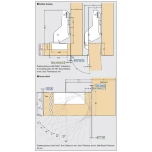 J95 Heavy Duty Hinge - Image 3