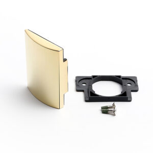 GH-360FP OLYMPIA CONCEALED HINGE GLASS DOOR FACE PLATE - Image 5