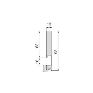 Vertex 60 kg exterior drawer height 93 mm - Image 4