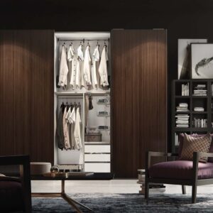 Cinetto PS48 System for Wardrobes with Overlapping Sliding Doors - Image 4