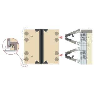 Cinetto PS11 Folding Door System - Image 6