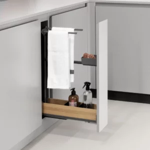 TOWEL RAIL, SNELLO FIORO, SOFT CLOSE, (150MM)