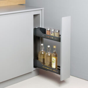 PEKA BOTTLE RACK, SNELLO LIBELL, SOFT CLOSE, (150MM)