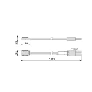 Connection Cable Lynx Z LED (12V DC), 12V DC, Plastic - Image 8