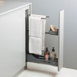 PEKA TOWEL RAIL, SNELLO LIBELL, SOFT CLOSE, (150MM)