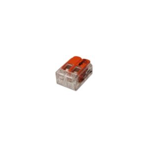 CONNECTION WAGO DOUBLE 2X0.14-4mm2 450v 32a