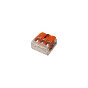 CONNECTION WAGO TRIPLE 2X0.14-4mm2 450v 32a