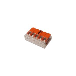 CONNECTION WAGO FIVE 2X0.14-4mm2 450v 32a