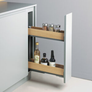 PEKA BOTTLE RACK, SNELLO FIORO, SOFT CLOSE, PEKA, (150/300MM)