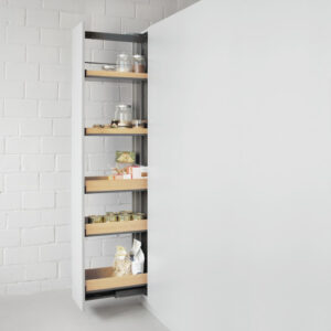 LARDER FIORO, SOFT CLOSE, 5 STORAGE BASKETS, PEKA,