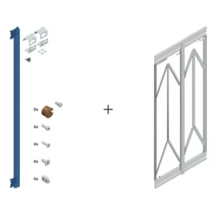 Cinetto PS66 Sliding system for retractable doors - Image 4