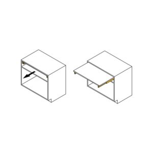 Short extendable table slides - Image 4