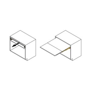 Lunch Extendable table slides - Image 4