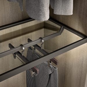 Salice Excessories Hanger Rail End Supports to suit Modular Shelves - Image 1